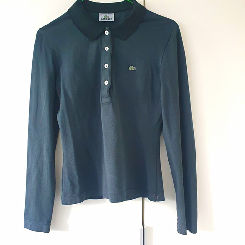 Lacoste polo langarm grau - langarm,