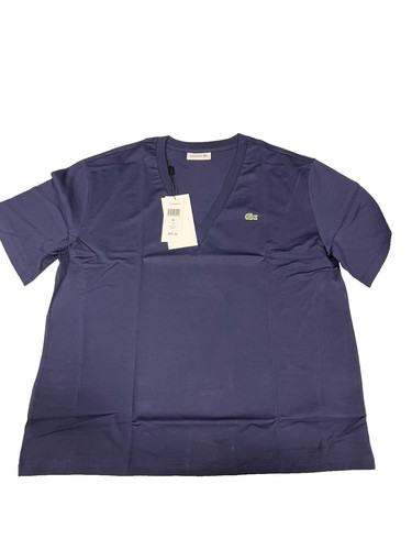 Lacoste shirt mit v - t-shirt,