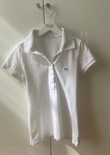 Lacoste poloshirt 8332 weiß - f,