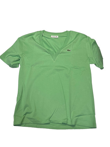 Lacoste shirt mit v - t-shirt,